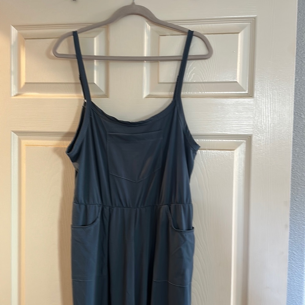Lula Roe Jumper Leola in slate blue medium